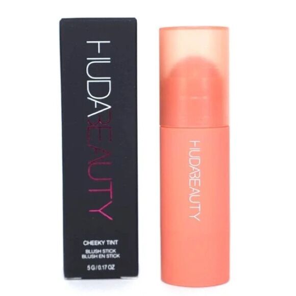 Huda Beauty Cheeky Tint Cream Blush Stick (Perky Peach) - Picture 1 of 4